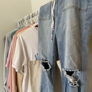 ripped jeans!